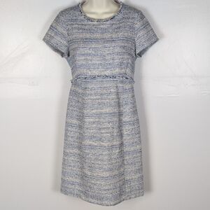 Seraphine Kiara Boucle Tweed Maternity Dress